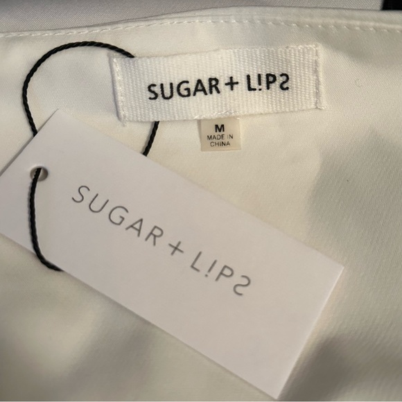 Sugar + Lips tiered lace trim cami top - Picture 4 of 5